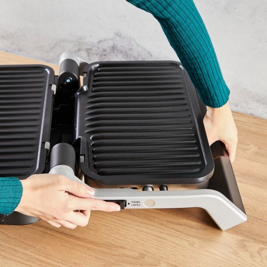 Tefal - Kontaktgrill OPTIGRILL 2-in-1 2000W/230V