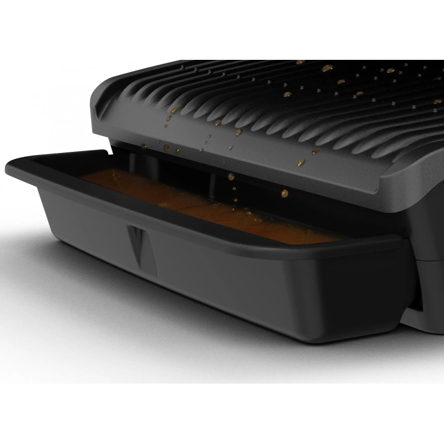 Tefal - Kontaktgrill OPTIGRILL ELITE 2000W/230V schwarz