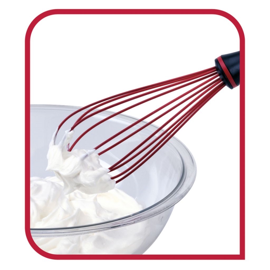 Tefal - Küchen-Schneebesen INGENIO schwarz/rot