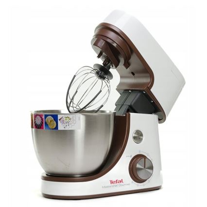 Tefal - Küchenmaschine MASTERCHEF GOURMET 1100W/230V weiß