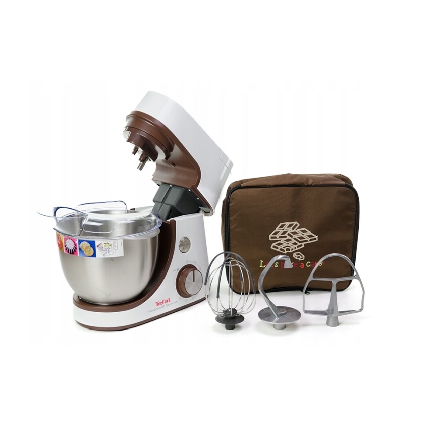 Tefal - Küchenmaschine MASTERCHEF GOURMET 1100W/230V weiß