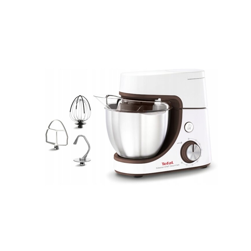 Tefal - Küchenmaschine MASTERCHEF GOURMET 1100W/230V weiß