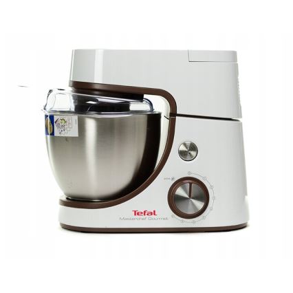 Tefal - Küchenmaschine MASTERCHEF GOURMET 1100W/230V weiß