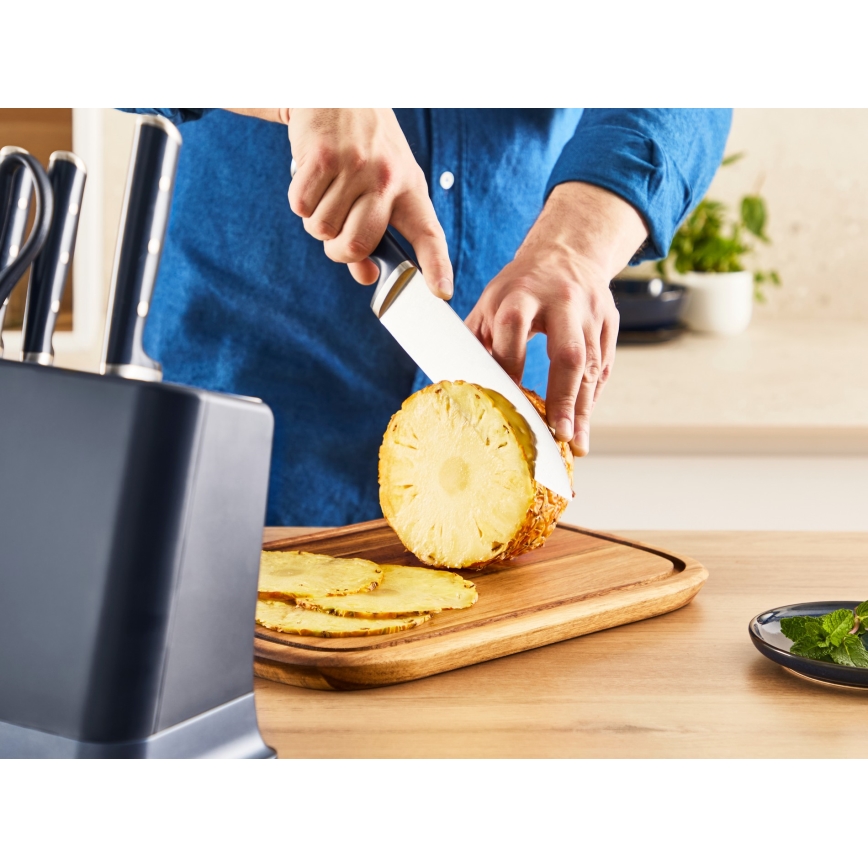 Tefal - Küchenmesser mit Ständer EVER SHARP 20 cm