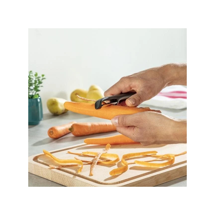 Tefal - Küchenschäler COLORFOOD 17 cm schwarz