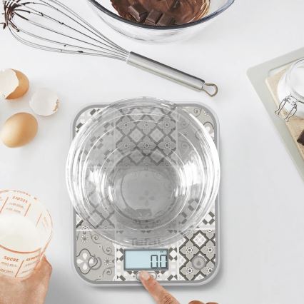 Tefal - Küchenwaage OPTISS 2xAAA beige