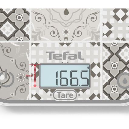 Tefal - Küchenwaage OPTISS 2xAAA beige