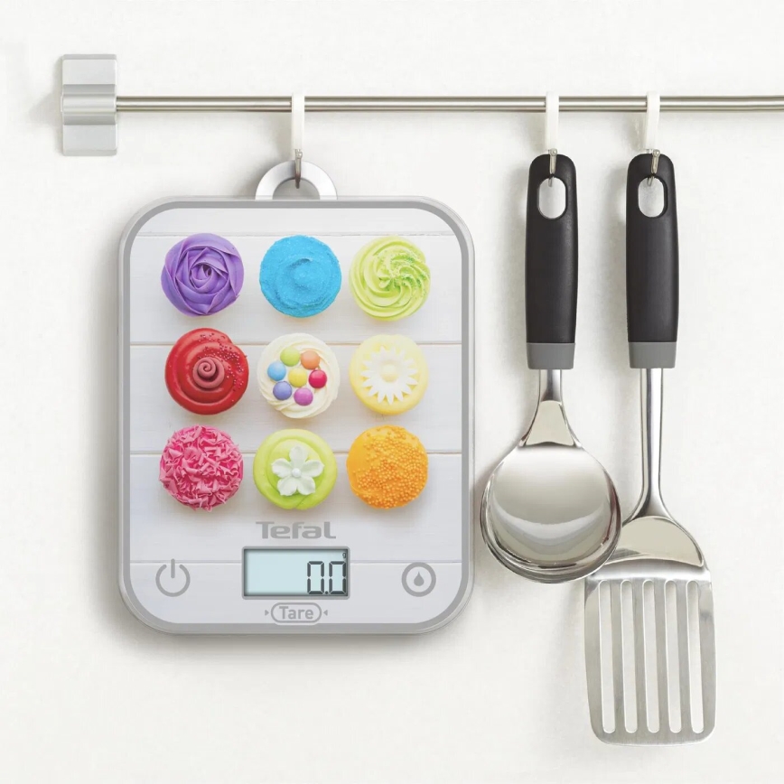 Tefal - Küchenwaage OPTISS 2xAAA bunt