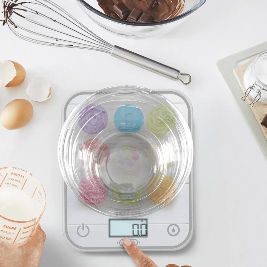 Tefal - Küchenwaage OPTISS 2xAAA bunt