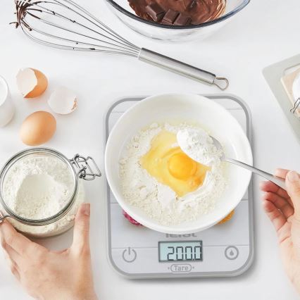 Tefal - Küchenwaage OPTISS 2xAAA bunt