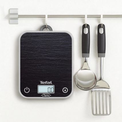 Tefal - Küchenwaage OPTISS 2xAAA schwarz