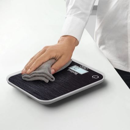 Tefal - Küchenwaage OPTISS 2xAAA schwarz