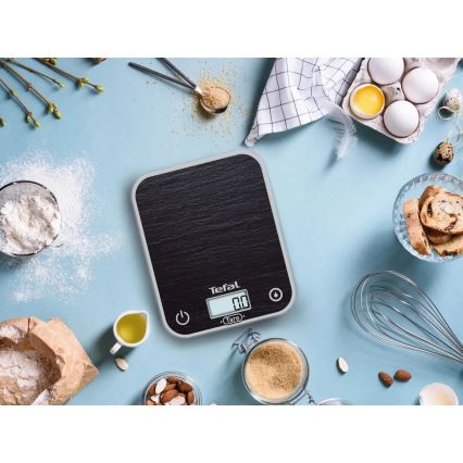 Tefal - Küchenwaage OPTISS 2xAAA schwarz