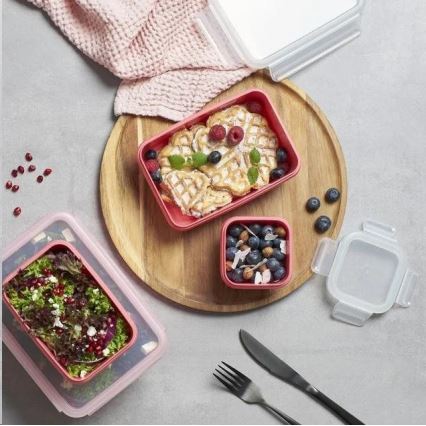 Tefal - Lebensmittelbehälter 0,55 l MSEAL COLOR rosa