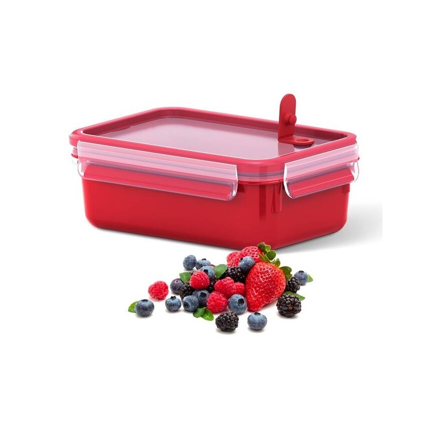 Tefal - Lebensmittelbehälter 0,8 l MASTER SEAL MICRO rot