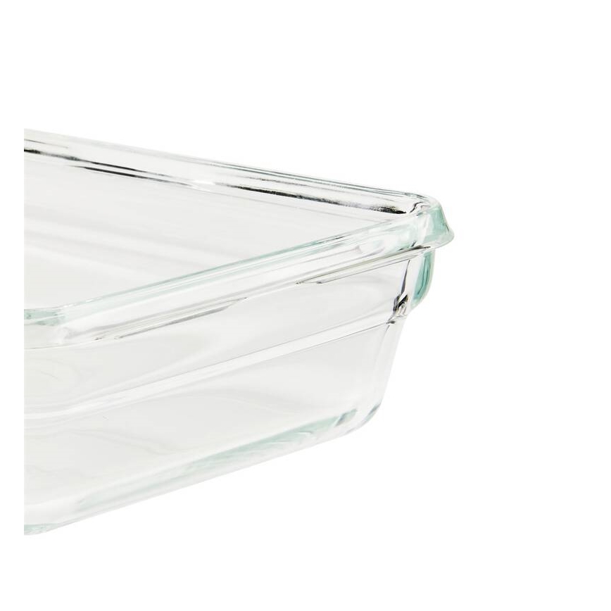 Tefal - Lebensmittelbehälter 1,1 l MSEAL GLASS rot/Glas