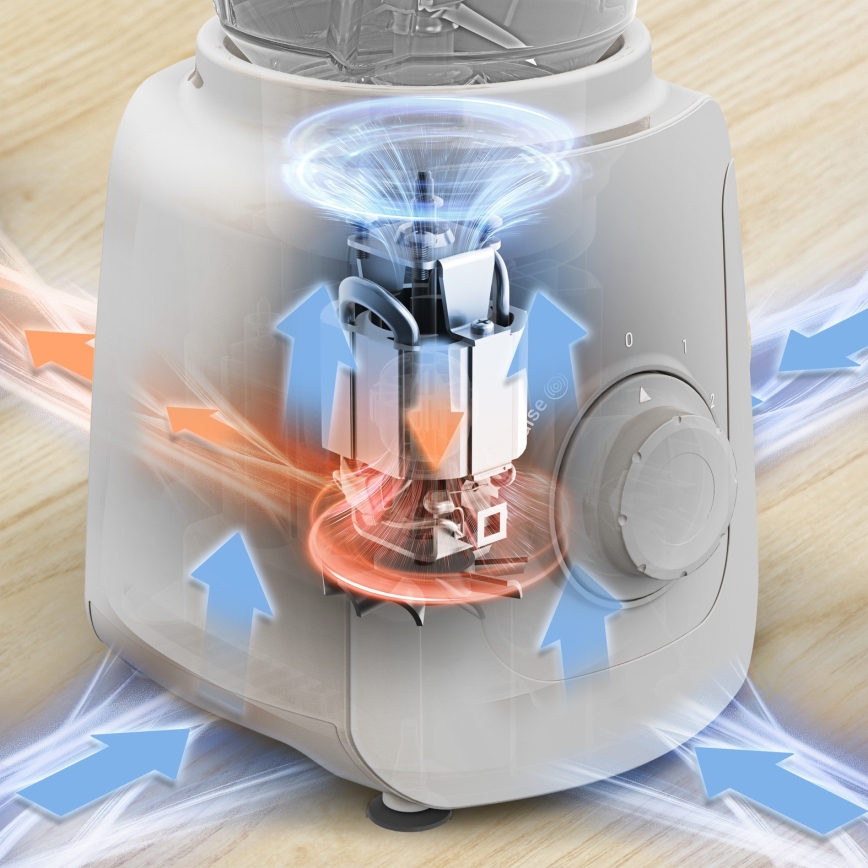 Tefal - Mixer ESSENTIAL 450 W / 230 V