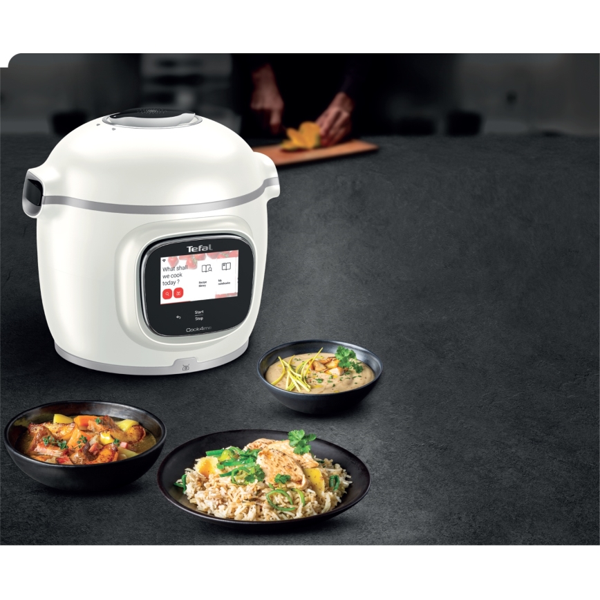 Tefal - Multifunktionaler elektrischer Druckkochtopf 6 l COOK4ME TOUCH PRO 1600W/230V