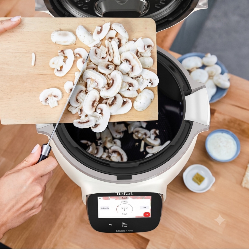 Tefal - Multifunktionaler elektrischer Druckkochtopf 6 l COOK4ME TOUCH PRO 1600W/230V