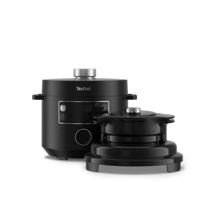 Tefal - Multifunktionaler elektrischer Druckkochtopf, 7,6 l, 1200 W/230 V, schwarz