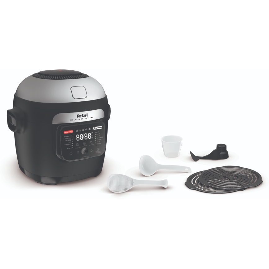 Tefal - Multifunktionskocher und Heißluftfritteuse 2-in-1 MULTICOOK ACTIFRY 1334W/230V 6 l