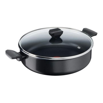 Tefal - Niedriger Kochtopf mit Deckel SIMPLY CLEAN 28 cm