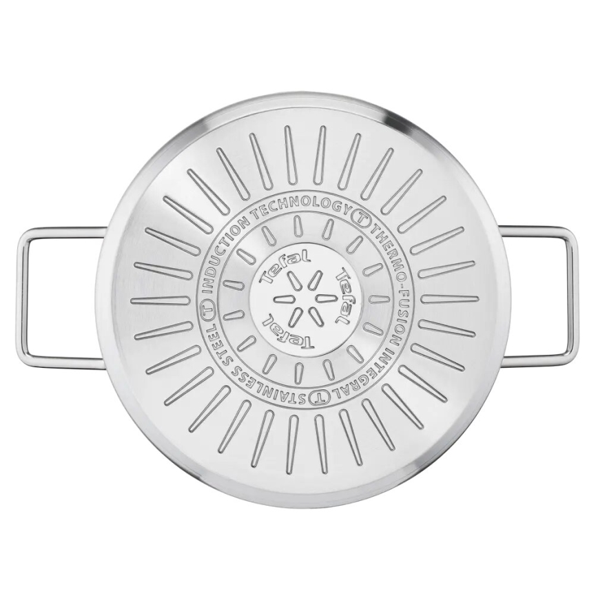 Tefal - NORDICA 10-teiliges Topfset aus Edelstahl