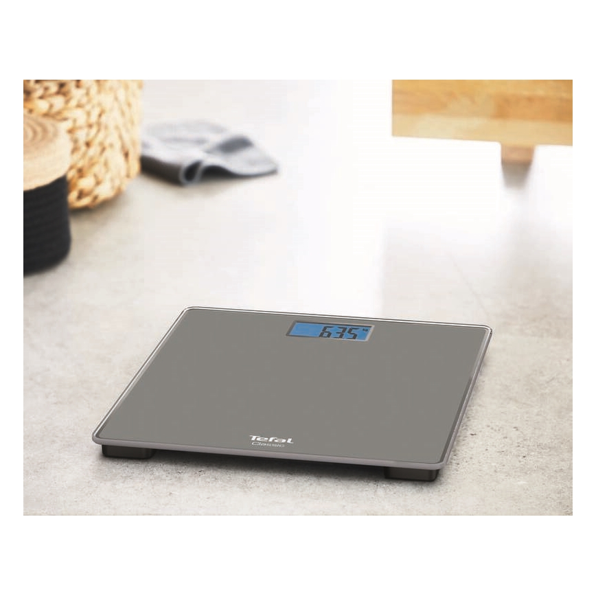 Tefal - Personenwaage CLASSIC 2xAAA grau