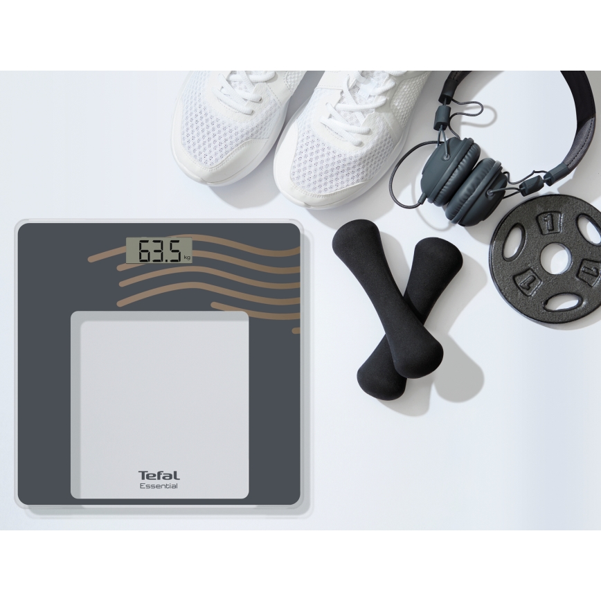 Tefal - Personenwaage Essential DUNES COLLECTION 1xAAA