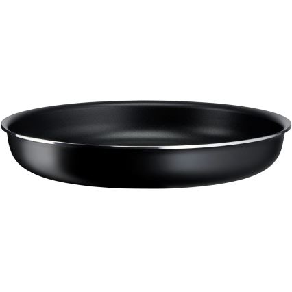 Tefal - Pfannen-Set 3 Stk. INGENIO EASY COOK & CLEAN BLACK