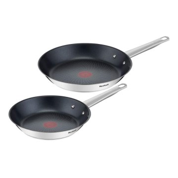 Tefal - Pfannenset, 2-tlg., COOK EAT 24/28 cm