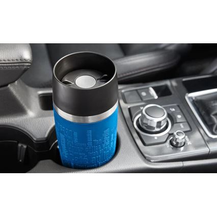 Tefal - Reisebecher 360 ml TRAVEL MUG Edelstahl/hellblau