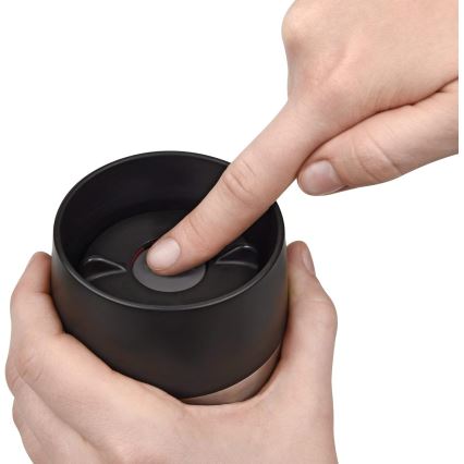 Tefal - Reisebecher 360 ml TRAVEL MUG Edelstahl/hellblau