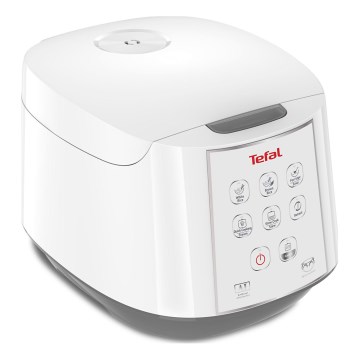 Tefal - Reiskocher 8-in-1 EASY COOK 750 W/230 V 5 l weiß
