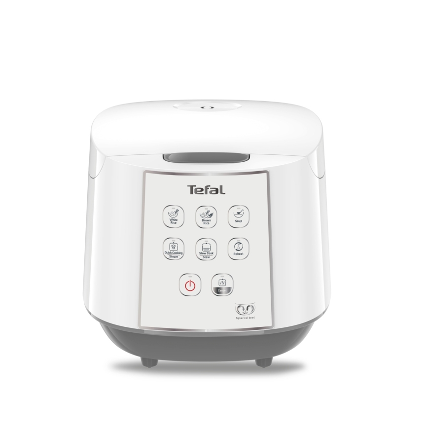 Tefal - Reiskocher 8-in-1 EASY COOK 750 W/230 V 5 l weiß