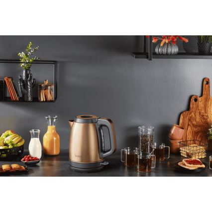 Tefal - Schnellkochender Wasserkocher COPPERTINTO 1,7 l 2400W/230V