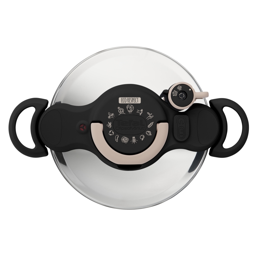 Tefal - Schnellkochtopf 6 l CLIPSINMINUT' NATURAL ECO RESPECT