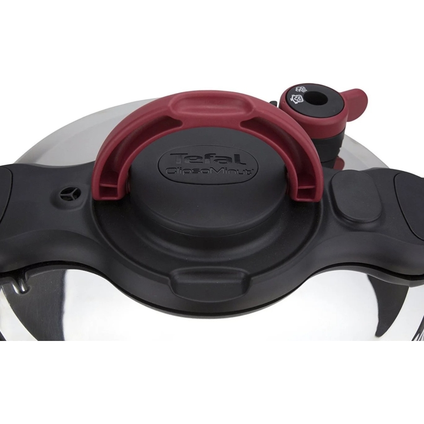 Tefal - Schnellkochtopf 6 l CLIPSO MINUT EASY Edelstahl