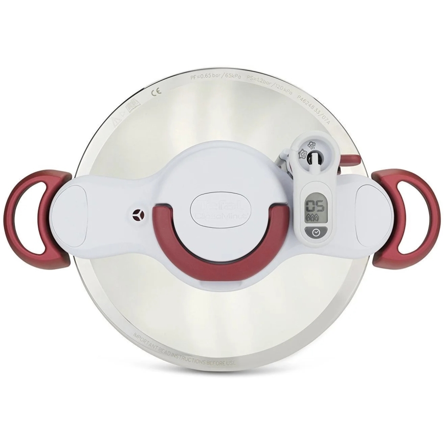 Tefal - Schnellkochtopf 6 l CLIPSO MINUT PERFECT Edelstahl