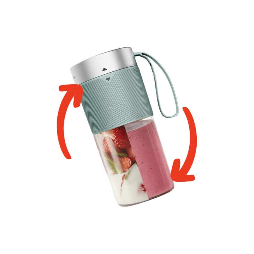 Tefal - Smoothie-Mixer BLENDFORCE 50W/5V 1200 mAh Minze