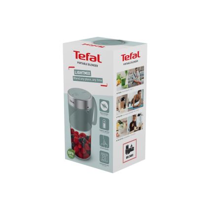 Tefal - Smoothie-Mixer BLENDFORCE 50W/5V 1200 mAh Minze