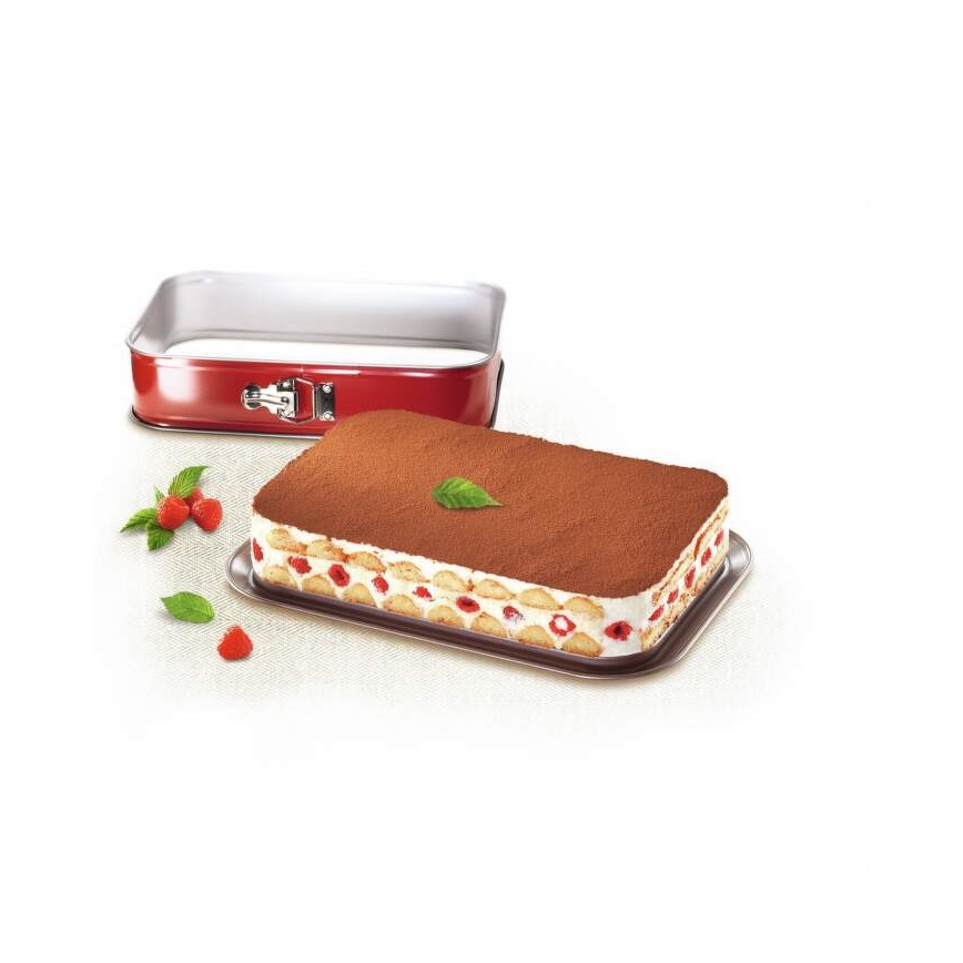 Tefal - Springbackform DELIBAKE 36x24 cm rot