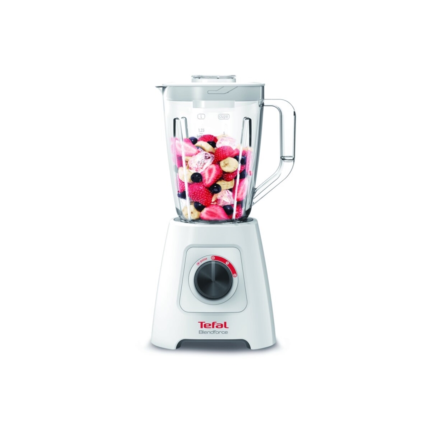 Tefal - Standmixer BLENDFORCE 600W/230V weiß