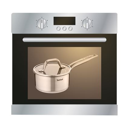 Tefal - Stieltopf mit Deckel RECYCLE 16 cm
