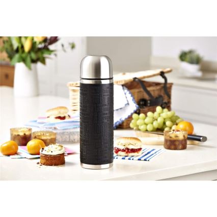 Tefal - Thermoskanne mit Becher 1 l SENATOR Edelstahl/schwarz