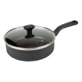 Tefal - Tiefe Pfanne mit Deckel INICIO 24 cm