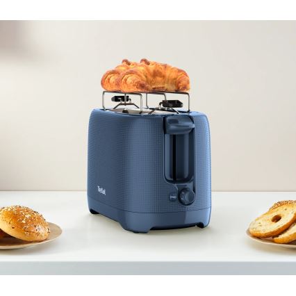 Tefal - Toaster mit zwei Schlitzen MORNING 850W/230V blau