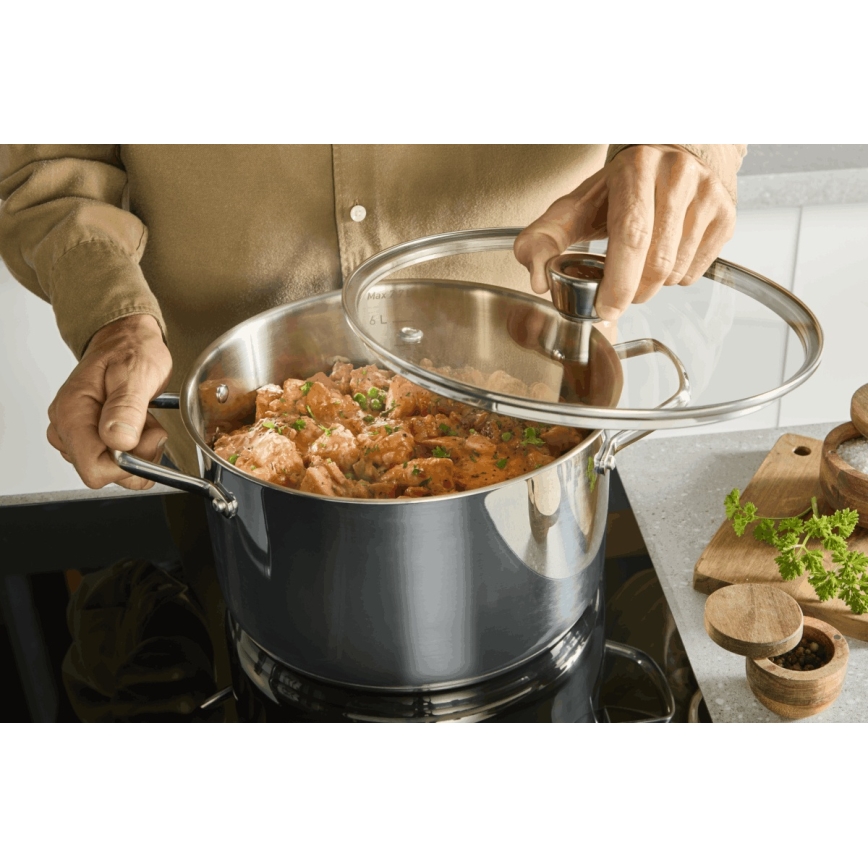 Tefal - Topf mit Deckel EMOTION+ XL 30 cm