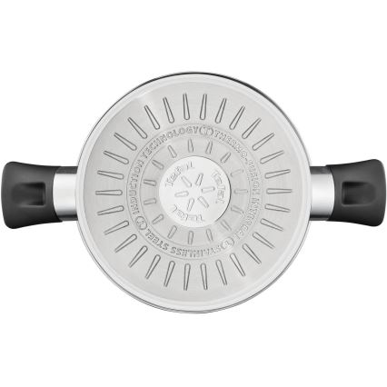 Tefal - Topfset 6 Stk. DELICIOUS Edelstahl
