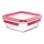 Tefal - Vorratsdose 0,8 l MSEAL GLASS rot/Glas